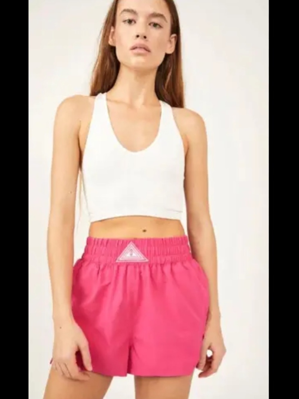 Free People Movement Next Round Shorts Pink